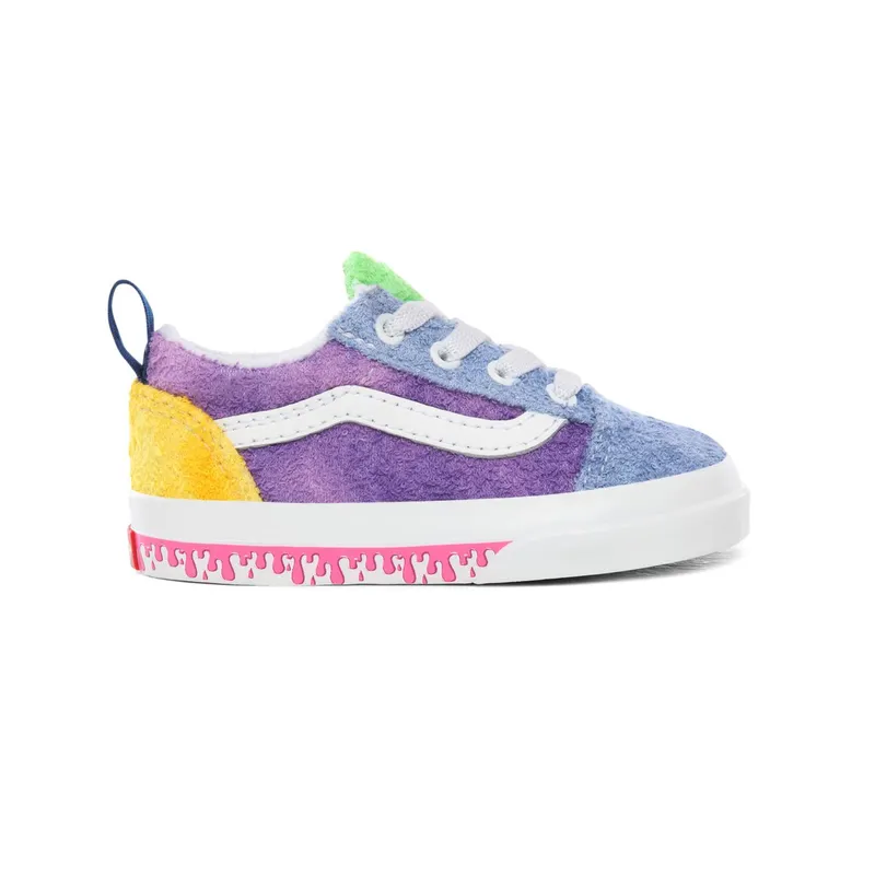 VANS Vans X Anderson.paak Old Skool Elastic Lace Toddler Shoes (Purple)