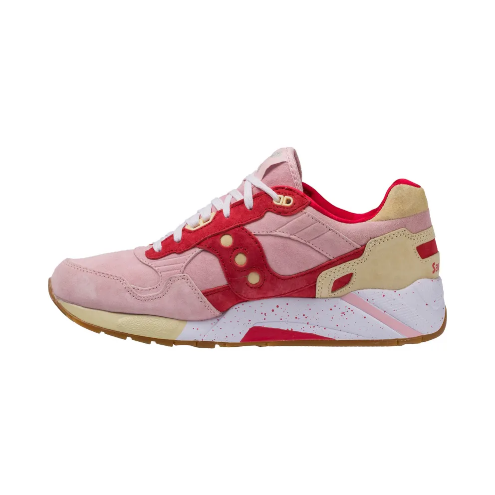 Saucony G9 Shadow 6 Scoops Pack Vanilla Strawberry Pink/Red-Cream (S70185-1)