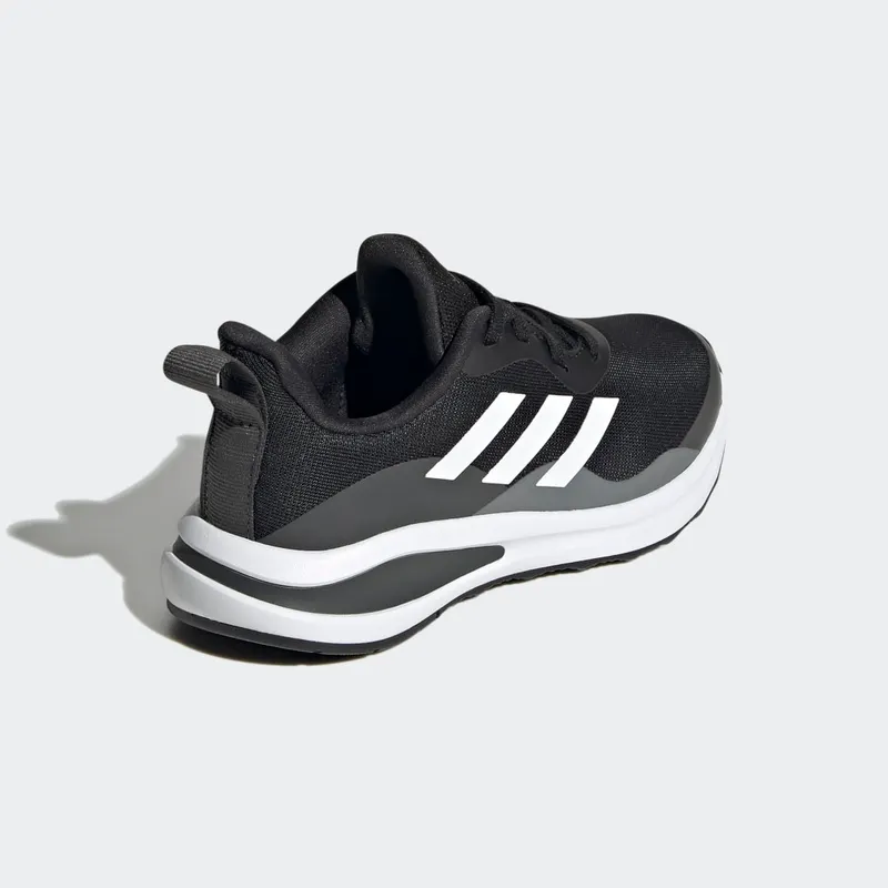 Adidas FortaRun Lace Running Shoes Core Black / Cloud White / Grey Six (GY7597)