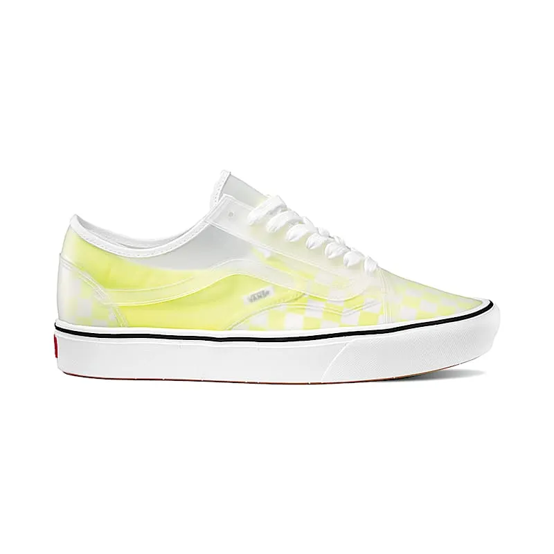 Vans ComfyCush Slip-Skool Checkerboard Safety Yellow (VN0A4P3EWYJ)