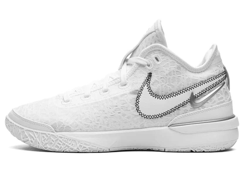 Nike Zoom Lebron NXXT Gen “White / Metallic Silver” (DR8784-101)