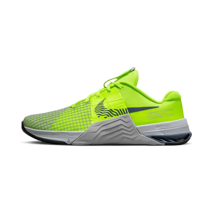 Nike Metcon 8 “Volt / Wolf Grey / Photon Dust / Diffused Blue” (DO9328-700)