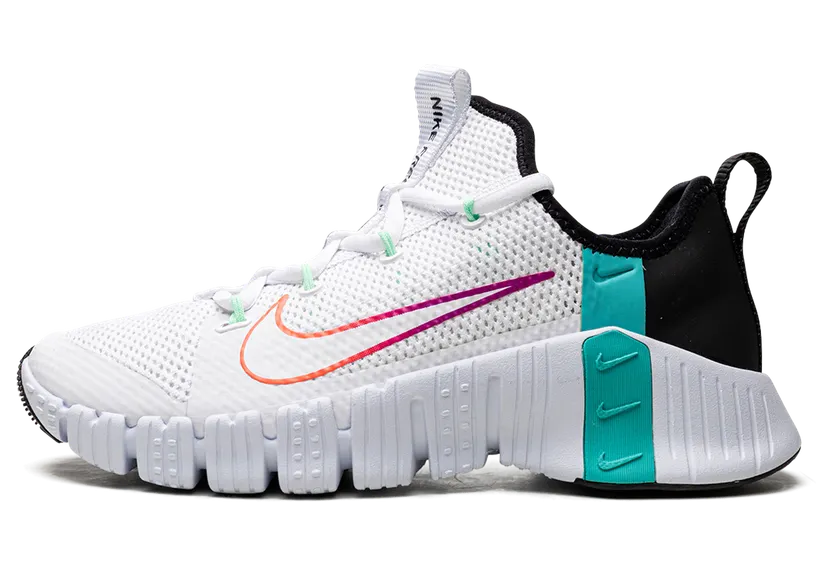 Nike Free Metcon 3 ‘Flash Crimson Aqua’ White/Flash Crimson/Oracle Aqua/Hyper Violet (CJ6314-120)