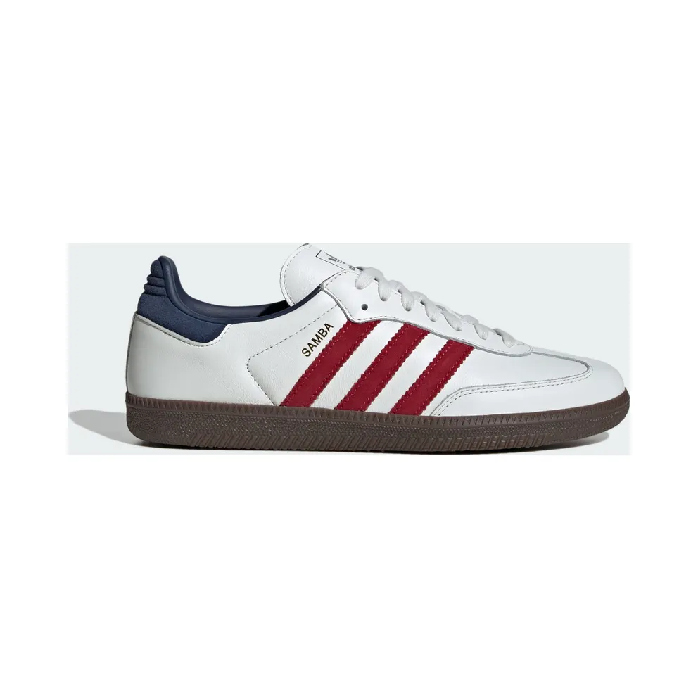 Adidas Samba OG Core White / Team Victory Red / Night Indigo (IH4881)