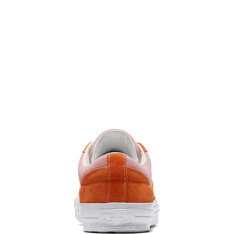 Converse One Star Ox Tyler the Creator Golf Le Fleur Pink Orange Candy Pink/Orange Peel-White (162125C)