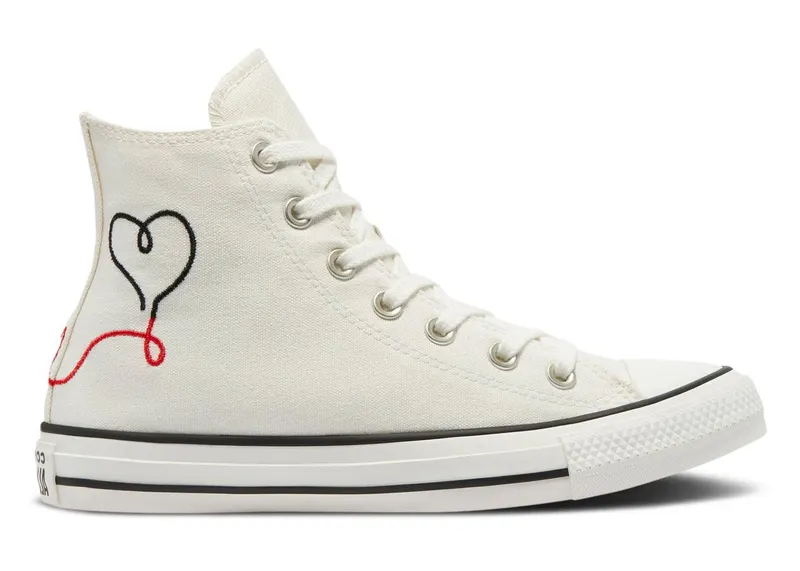 Converse Chuck Taylor All-Star Hi Made with Love White (171159F)