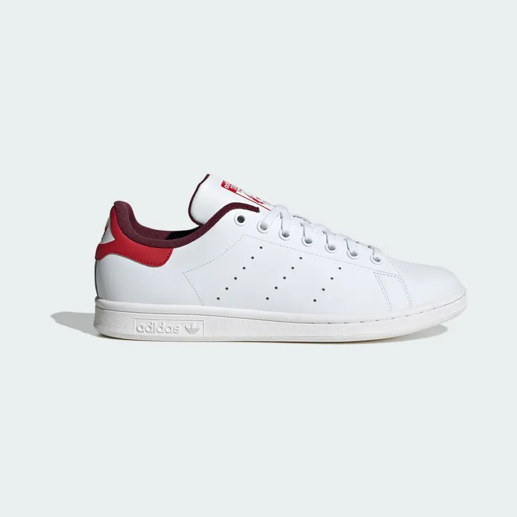 Adidas Stan Smith Cloud White / Maroon / Better Scarlet (IG1321)