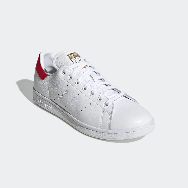 Adidas Stan Smith Cloud White / Cloud White / Power Red (FY9202)