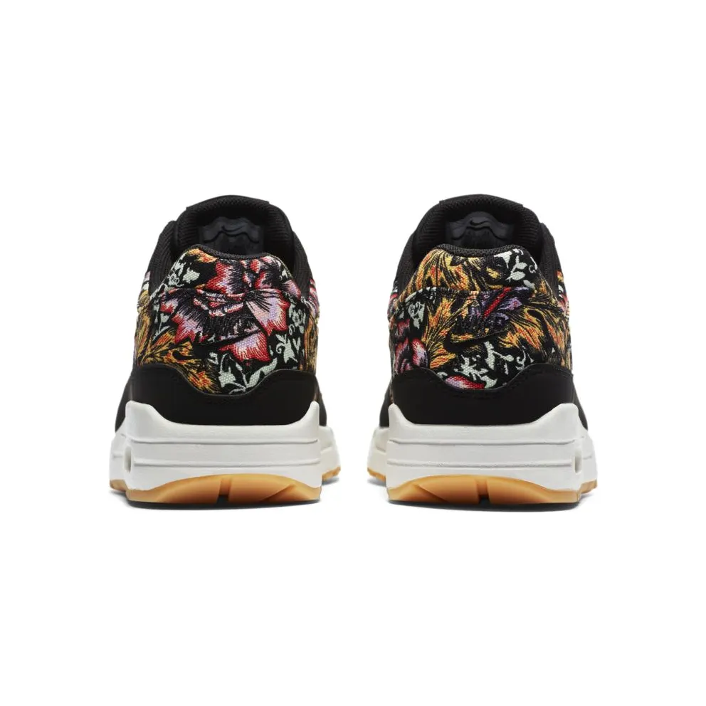 Nike Air Max 1 Spring Mix (W) Black/Silt Red-Summit White-Gum Yellow (633737-003)