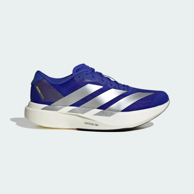 Adidas Adizero EVO SL Lucid Blue / Silver Metallic / Lucid Lemon (JR3417)