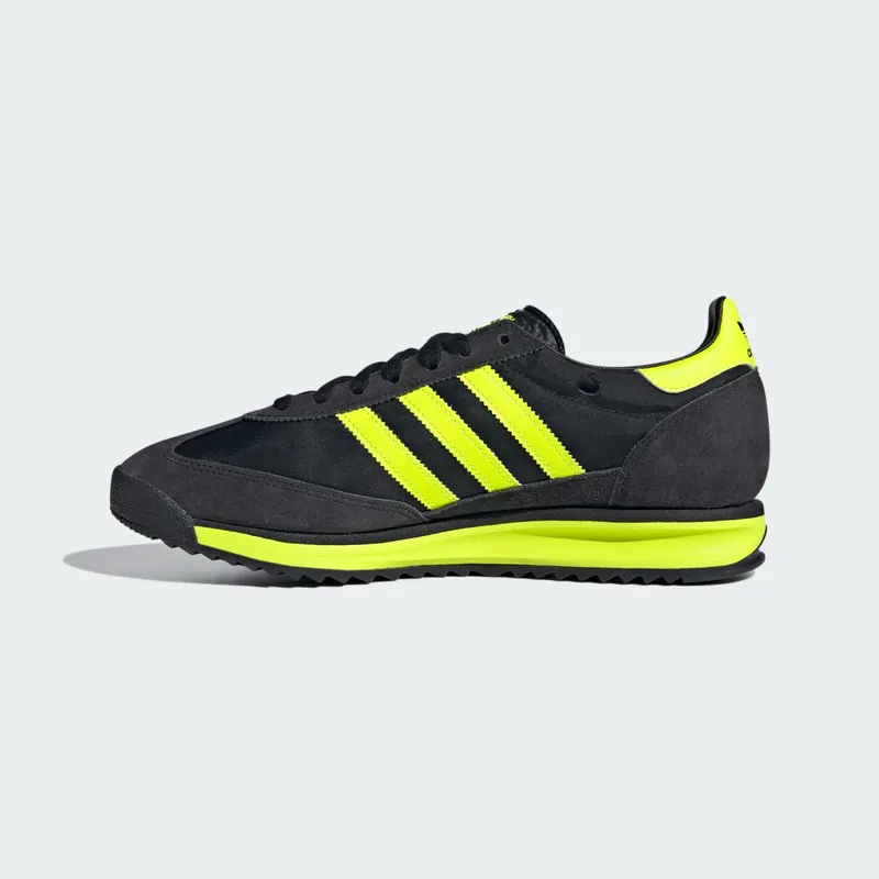 Adidas SL 72 RS “Core Black / Solar Yellow / Gold Metallic” (IG4647)