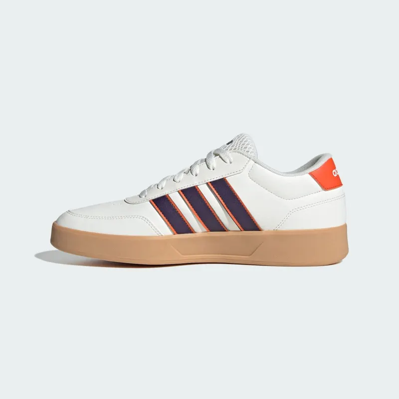 Adidas Breaknet 3.0 Core White / Aurora Plum / Semi Impact Orange (JQ6075)