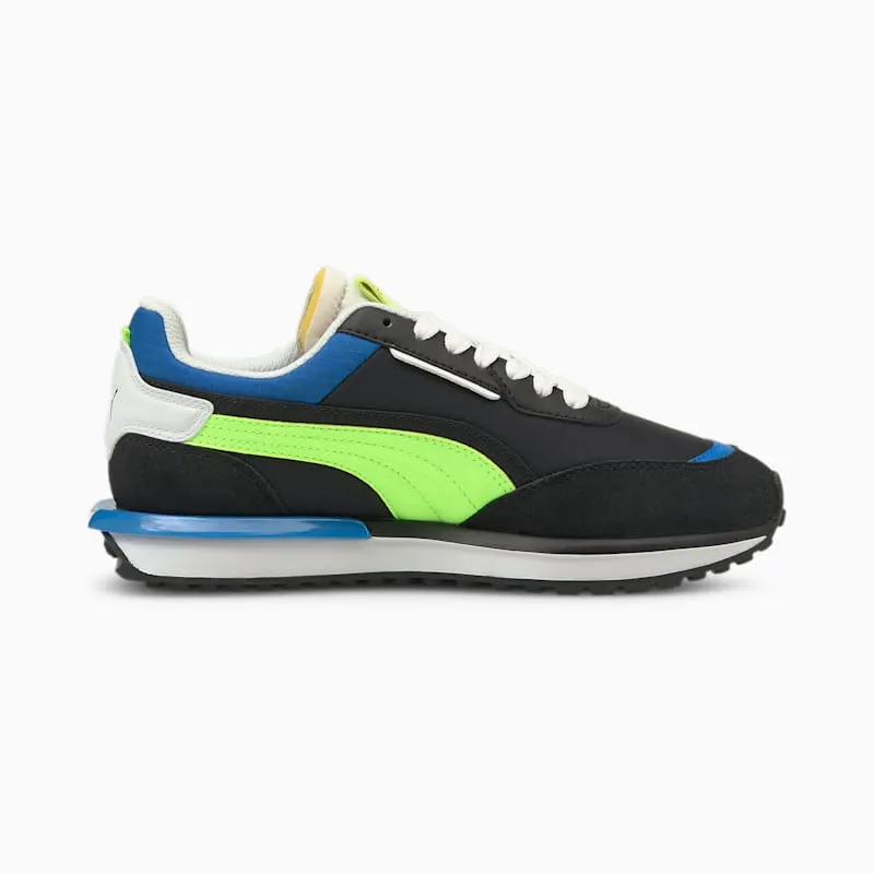 Puma City Rider Electric Black/Green (38266701)