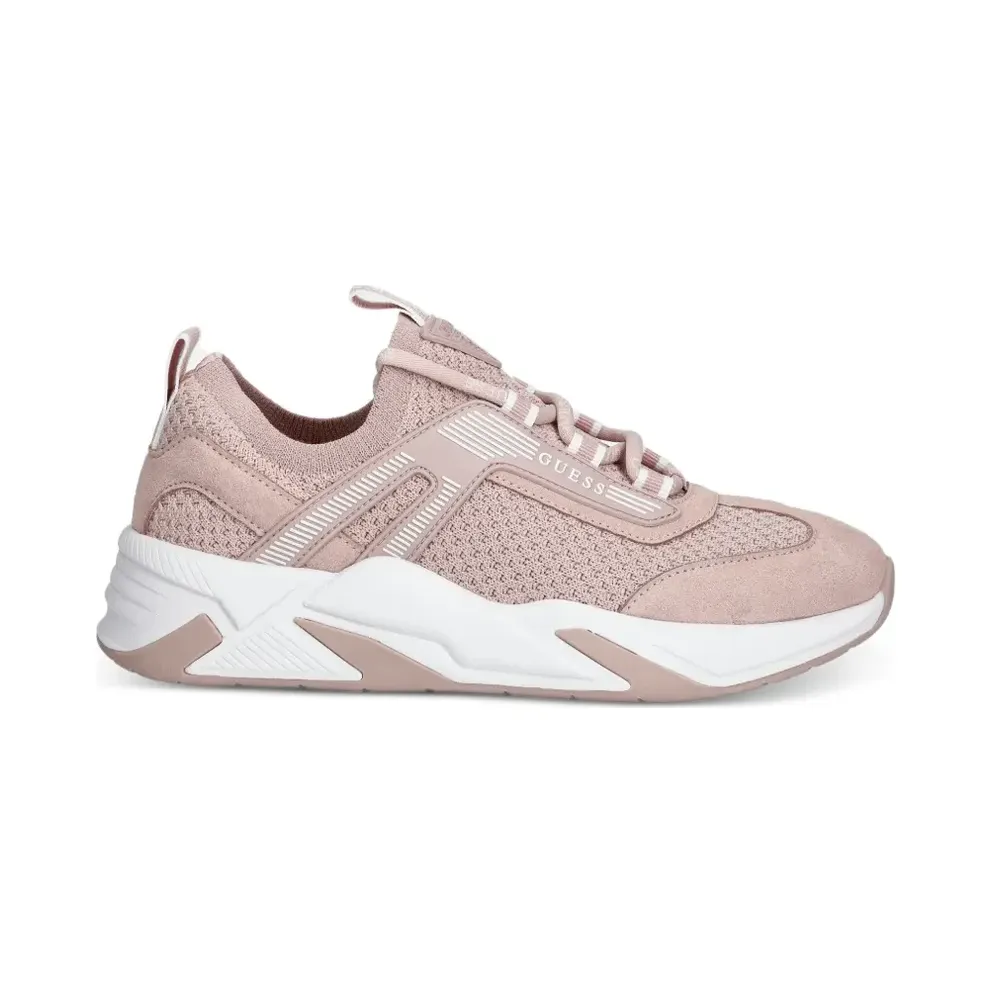 GUESS USA Genga mit Spitzeneinsatz – Pink (FLPGENFAB12PINK)