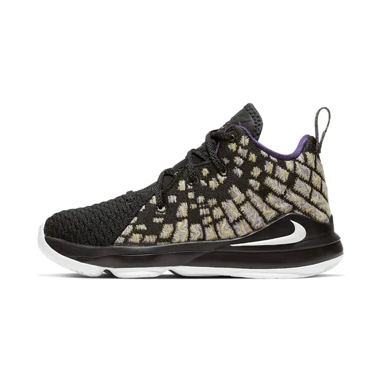 Nike LeBron 17 BP ‘Lakers’ Black/White/Eggplant/Amarillo (BQ5595-004)