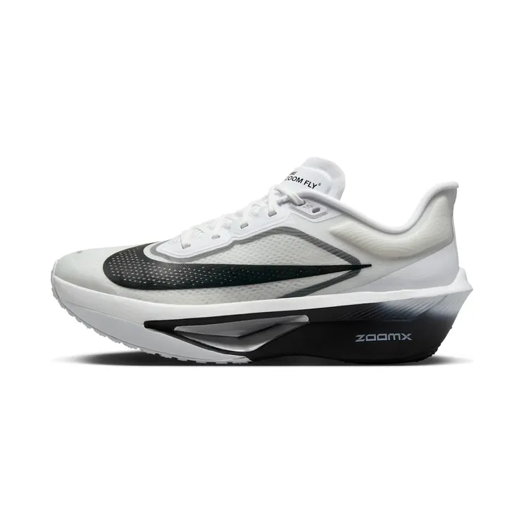 Nike Zoom Fly 6 “White / Smoke Grey / Metallic Silver / Black” (FN8454-100)