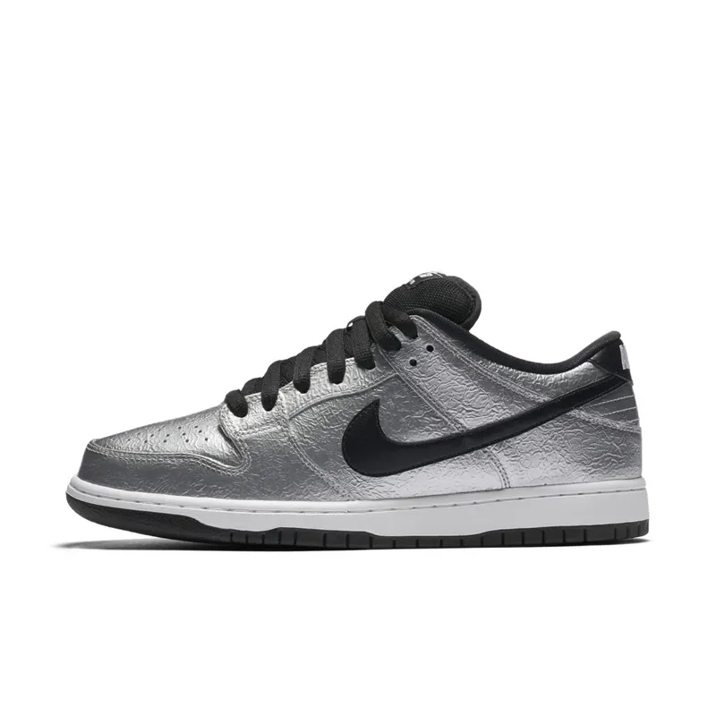 Nike Dunk SB Low Cold Pizza Metallic Silver/White-Black (313170-024)