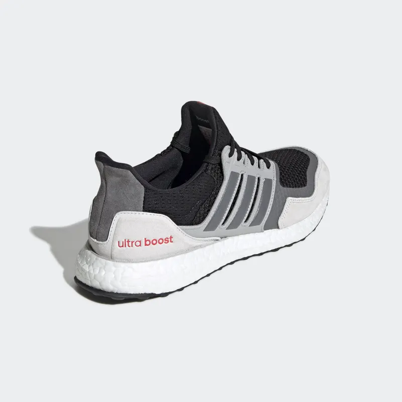 adidas Ultra Boost S&L Black Grey Four Red Core Black/Grey Four/Shock Red (EF0720)