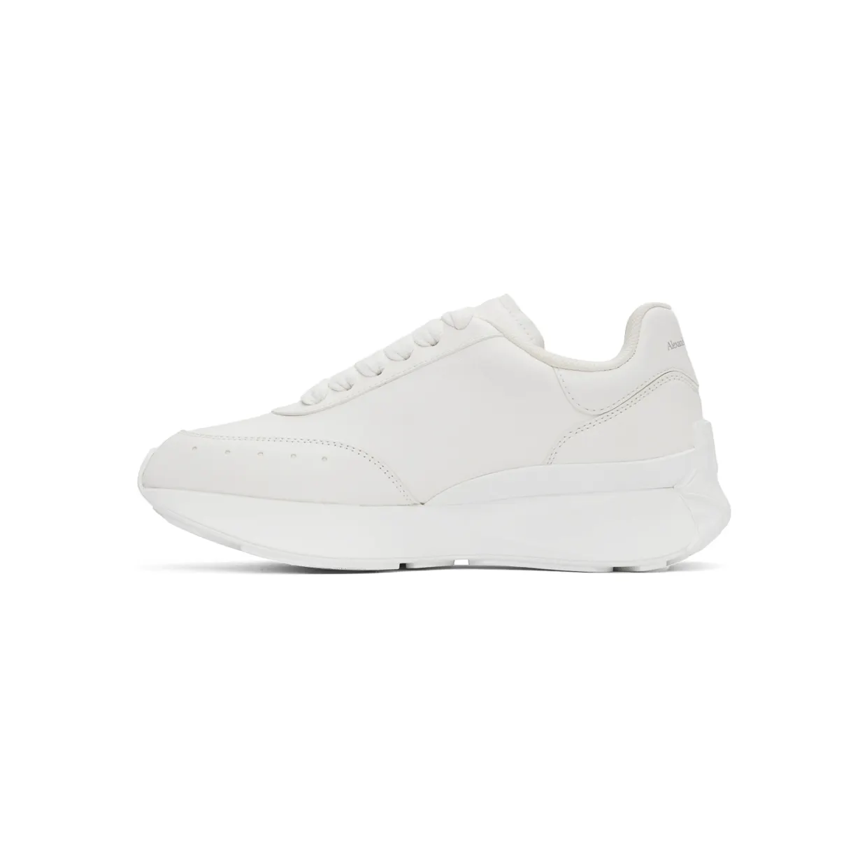 Alexander McQueen White Sprint Sneakers (687995WIC94) (3)