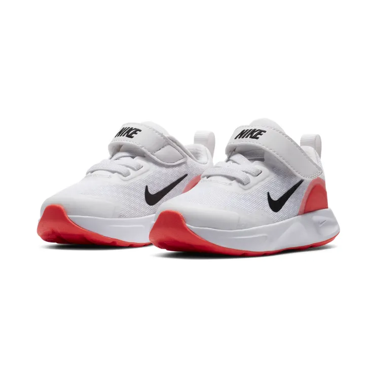 Nike Wearallday TD ‘White Flash Crimson’ “White / Flash Crimson / Black” (CJ3818-100)