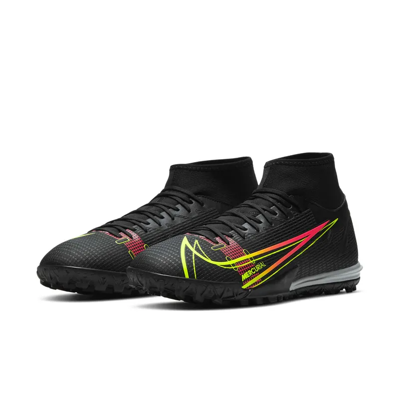 Nike Mercurial Superfly 8 Academy TF Black Cyber (CV0953-090)