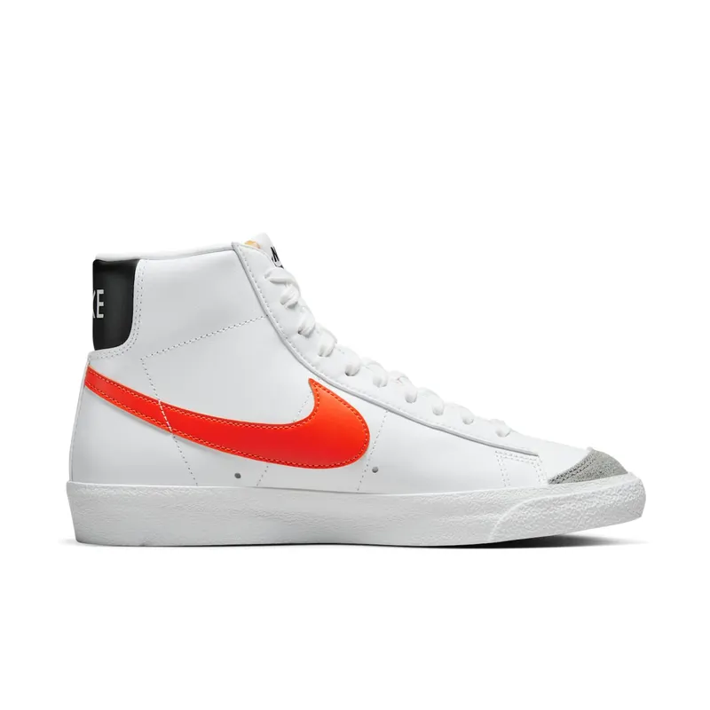 Nike Blazer Mid ’77 Vintage White Safety Orange Black (BQ6806-123)