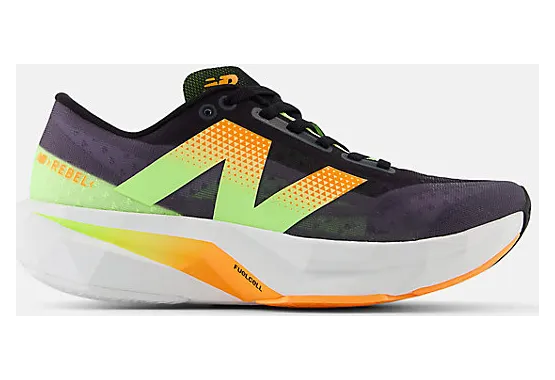 New Balance FuelCell Rebel v4 Black White Peach (WFCXCG4)