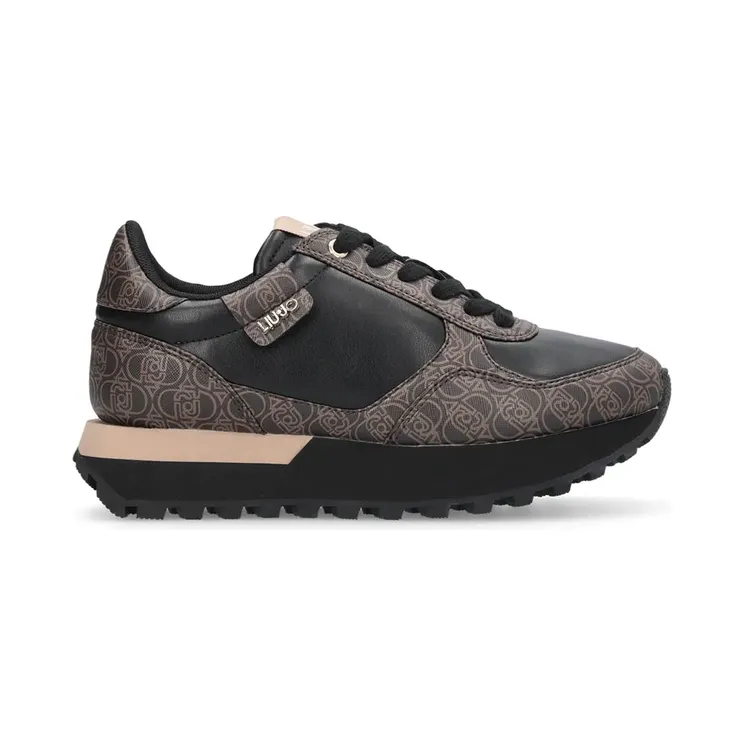 Liu·jo Spreading/Monogram S Brown/Black (BF5057EX317S18A0)