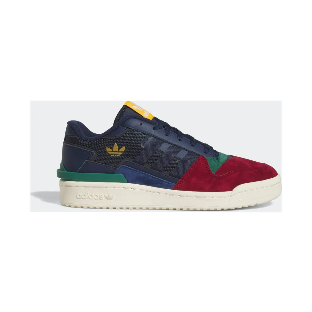 Adidas Forum Exhibit Low 2.0 Team Coll Burgundy 2 / Collegiate Navy / Collegiate Green (HQ7116)