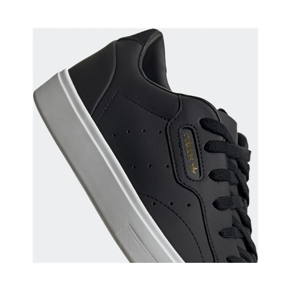 adidas Sleek Core Black Crystal White (W) Core Black/Core Black/Crystal White (CG6193)