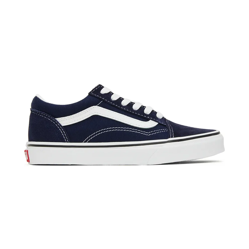 Vans Kids Navy Old Skool Little Kids Sneakers (VN0A7Q5F4W61)