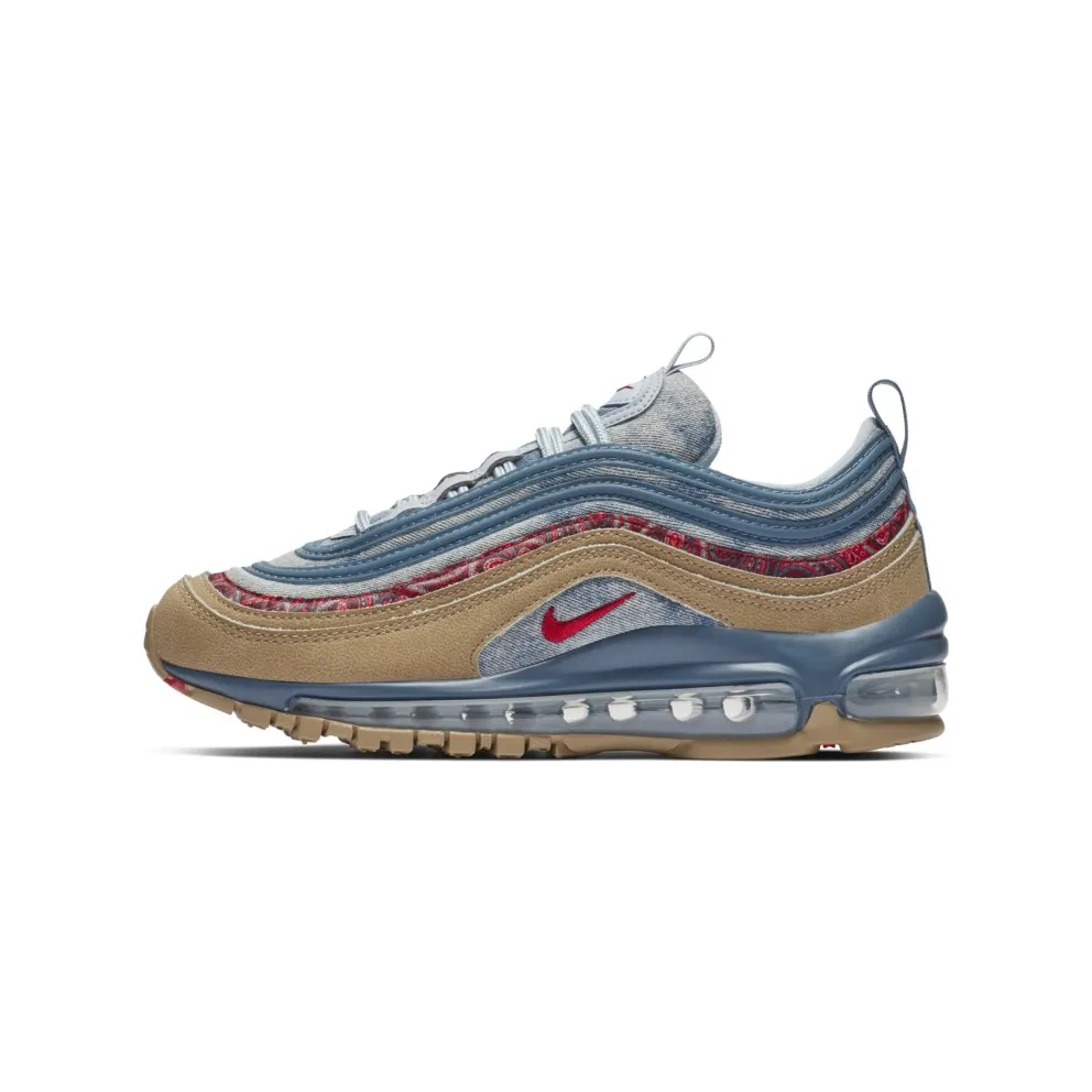 Nike Air Max 97 Wild West (GS) Parachute Beige/University Red-Thunderstorm-Light Armory Blue-Sail (BV6374-200)