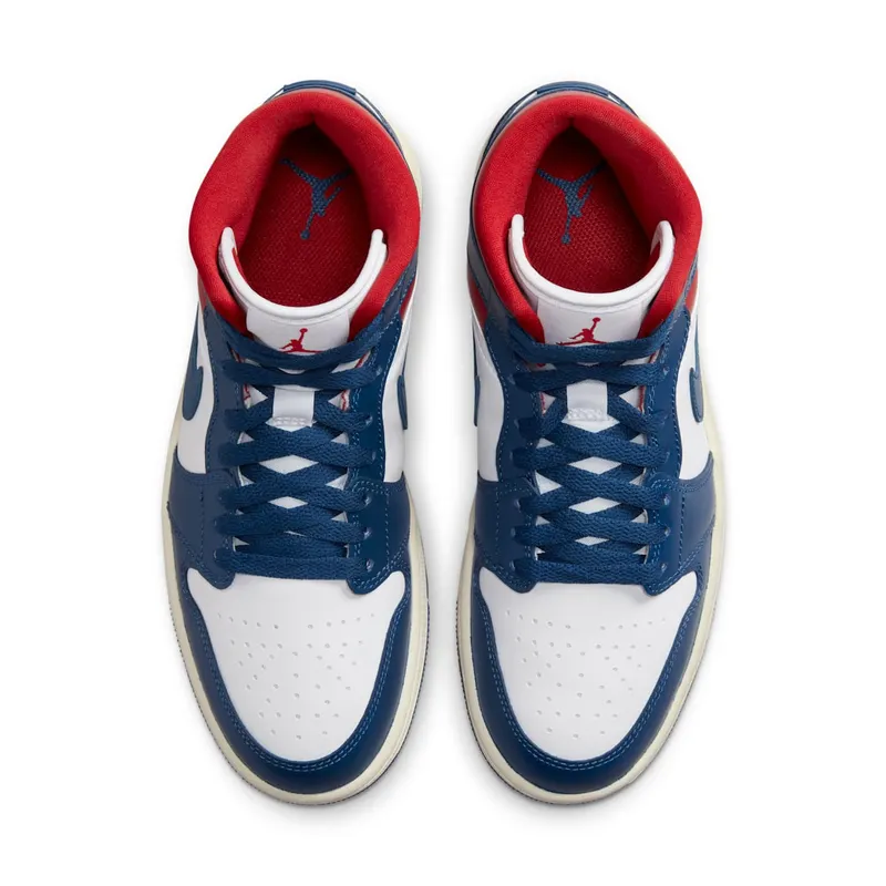 AIR Jordan 1 MID “Blue / Red” (BQ6472-146)