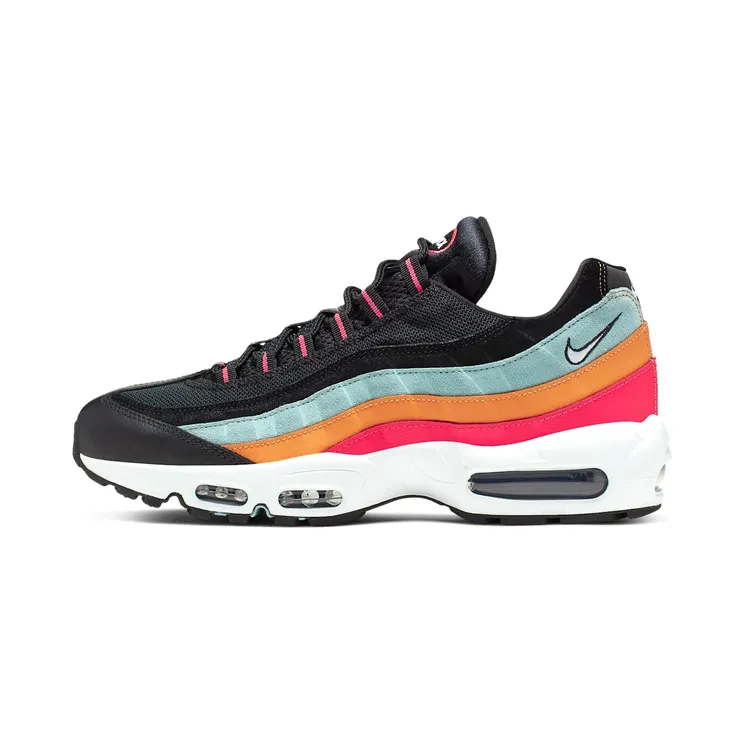 Nike Air Max 95 Essential “Black / Ocean Cube / Kumquat / White” (AT9865-002)