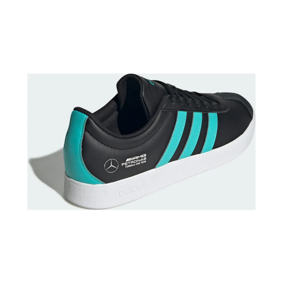 Adidas MERCEDES – AMG PETRONAS FORMULA ONE TEAM VL COURT Shoes Core Black / Semi Mint Rush / Cloud White (JR1068)