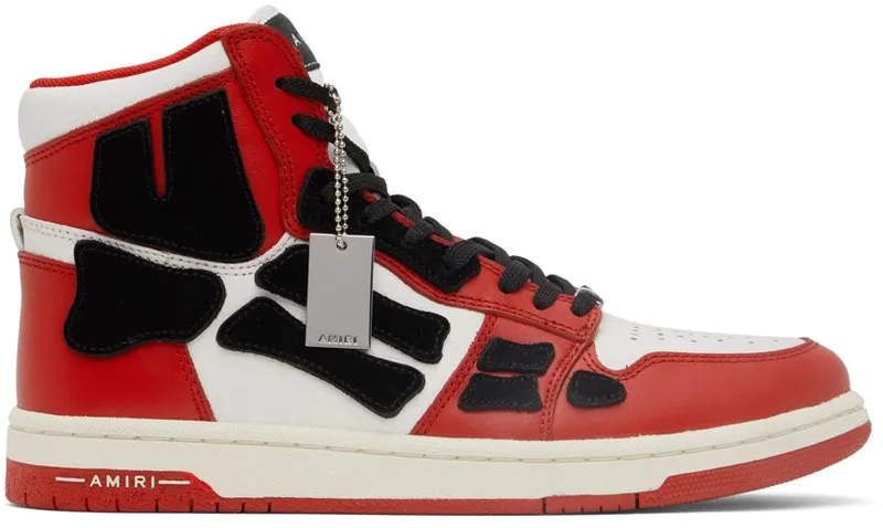 AMIRI Navy & White Skel Hi (AW22MFS002)