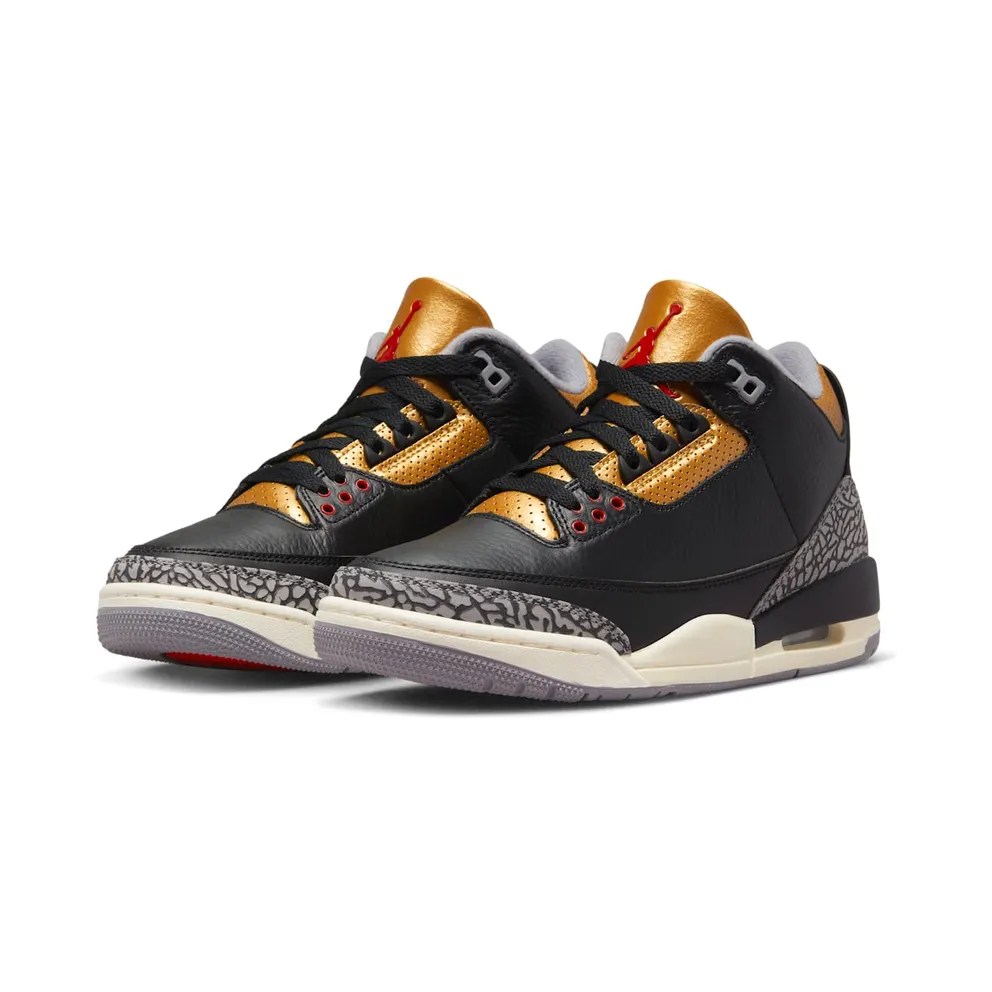 AIR Jordan 3 “Black Cement Gold” (CK9246-067)