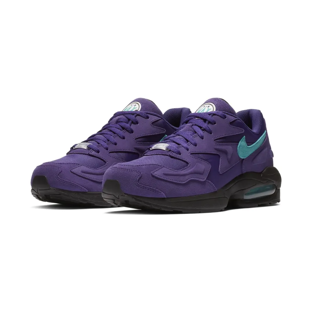 Nike Air Max2 Light Grape Court Purple/Spirit Teal-Black-White (AO1741-500)