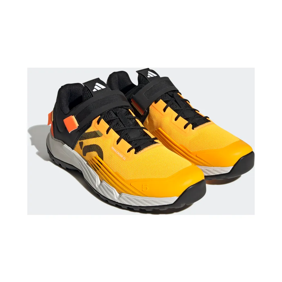 Adidas 5.10 TRAILCROSS CLIP-IN MOUNTAIN BIKING SHOES Solar Gold / Core Black / Impact Orange (HP9928)