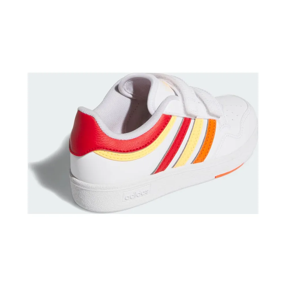 Adidas Hoops 4.0 Cloud White / Better Scarlet / Flash Orange (JQ7866)