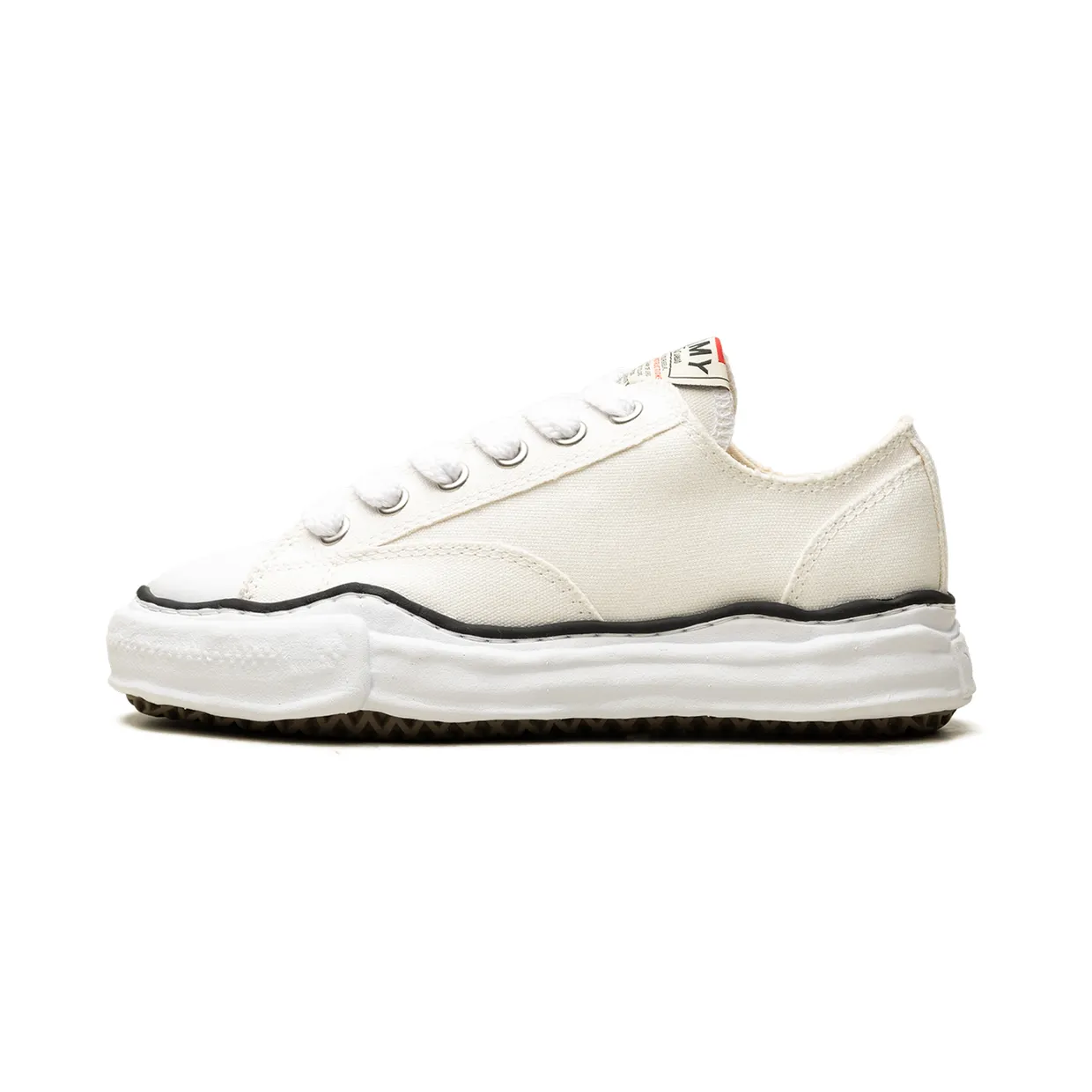 Maison Mihara Yasuhiro Peterson OG Sole Canvas Low “White” (A01FW702-WHT)
