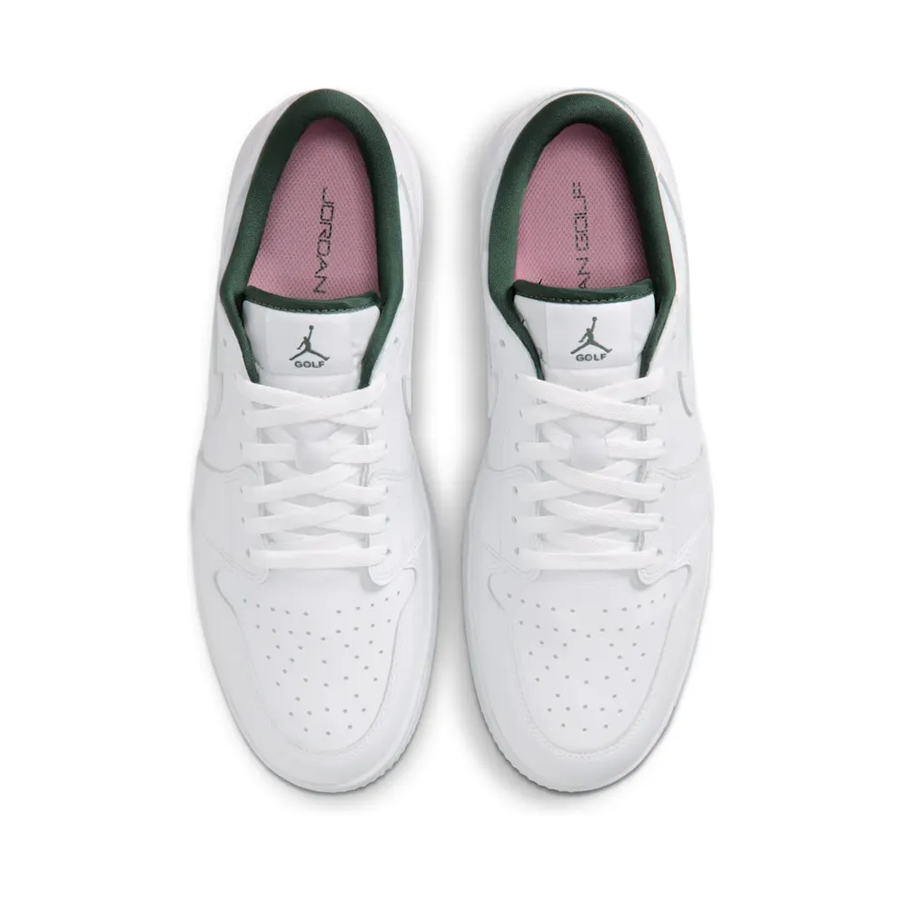 Air Jordan 1 Low Golf Spiked “White Fir Elemental Pink” (IQ3417-100)