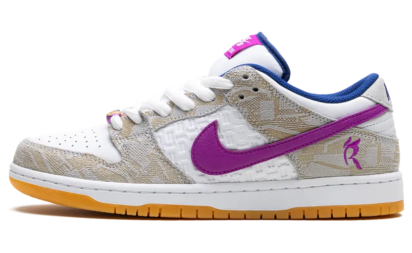 Nike SB Dunk Low Premium Pure Platinum/Vivid Purple/White/Deep Royal Blue (FZ5251-001)