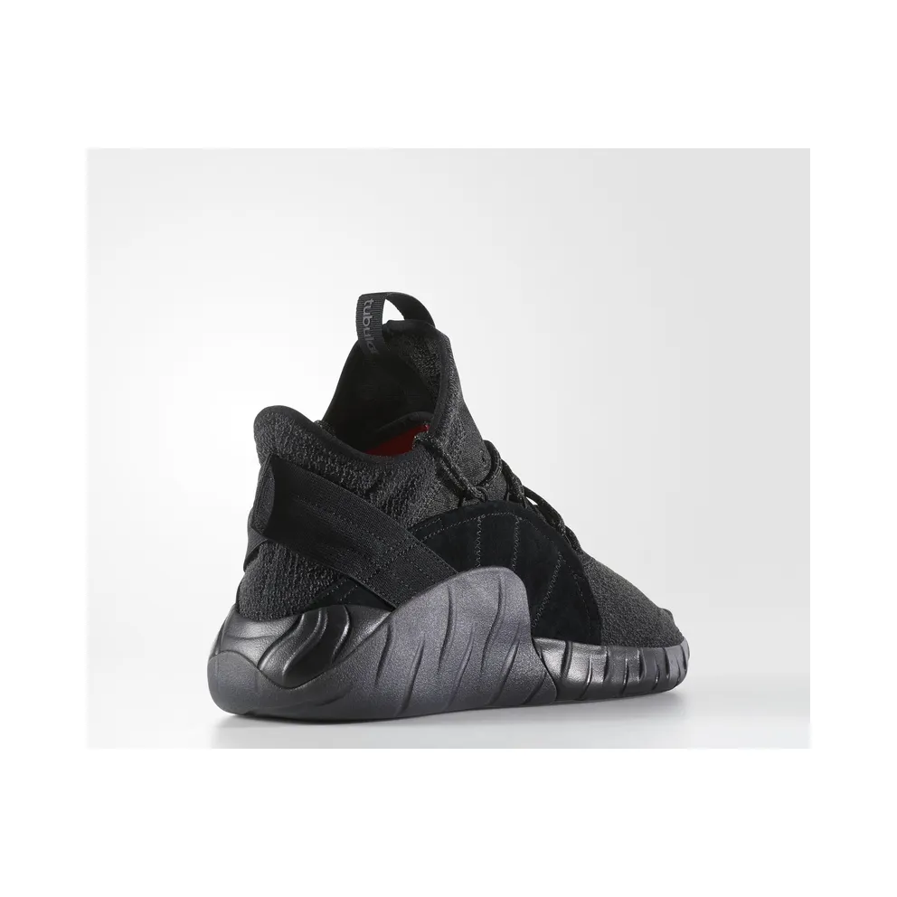 adidas Tubular Rise Triple Black Core Black/Core Black/Core Red (BY3557)