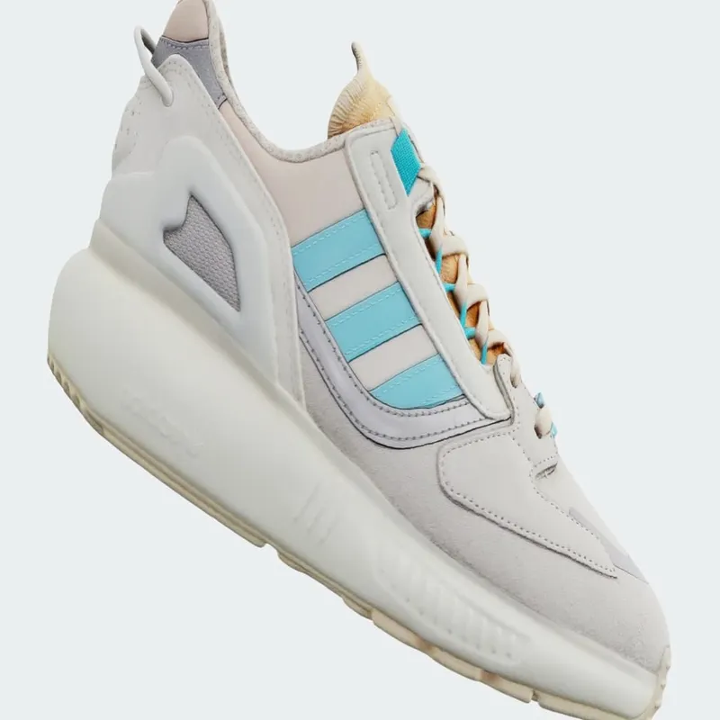Adidas ZX 5K BOOST Off White / Bliss Blue / Bliss Orange (GX9540)