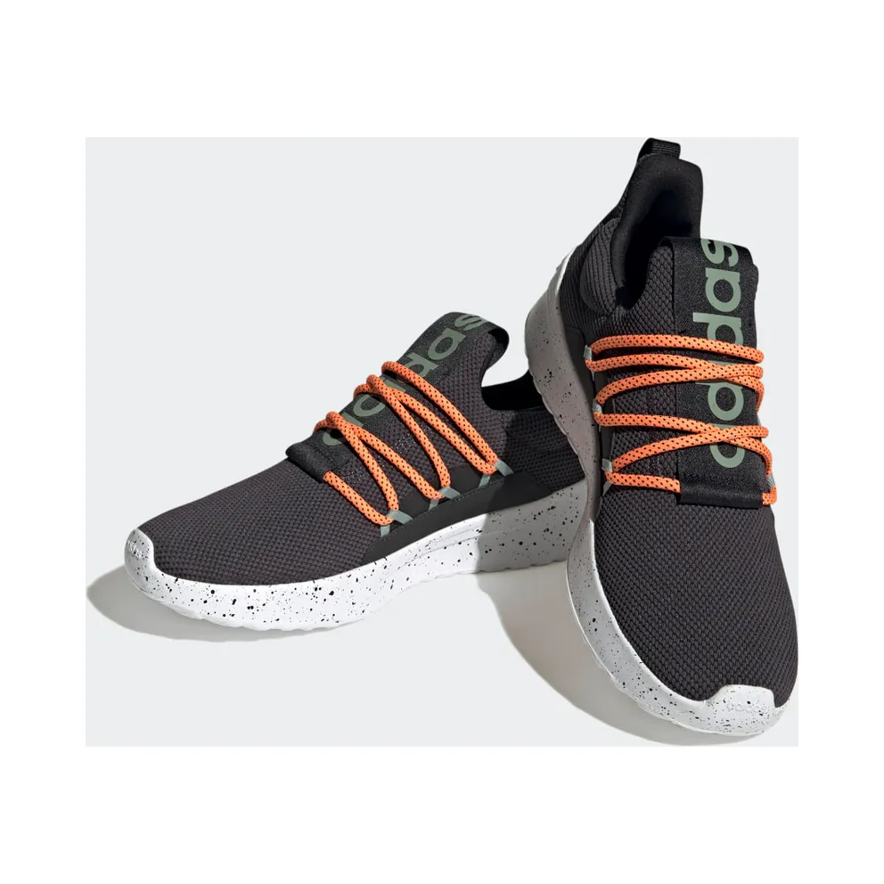 Adidas Lite Racer Adapt 4.0 Cloudfoam Slip-On Carbon / Carbon / Screaming Orange (HP2678)