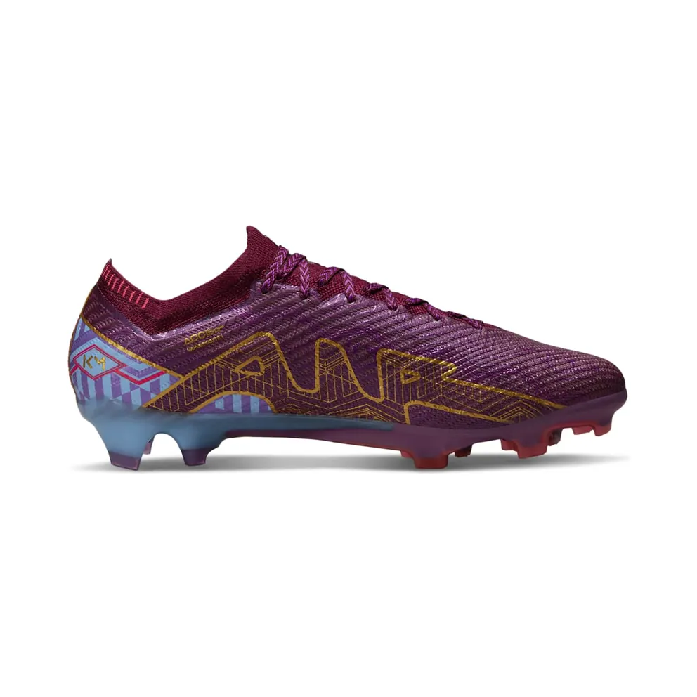 Nike Zoom Mercurial Vapor 15 Elite KM FG Cleats “Mbappe Dark Beetroot” (DR9996-694)