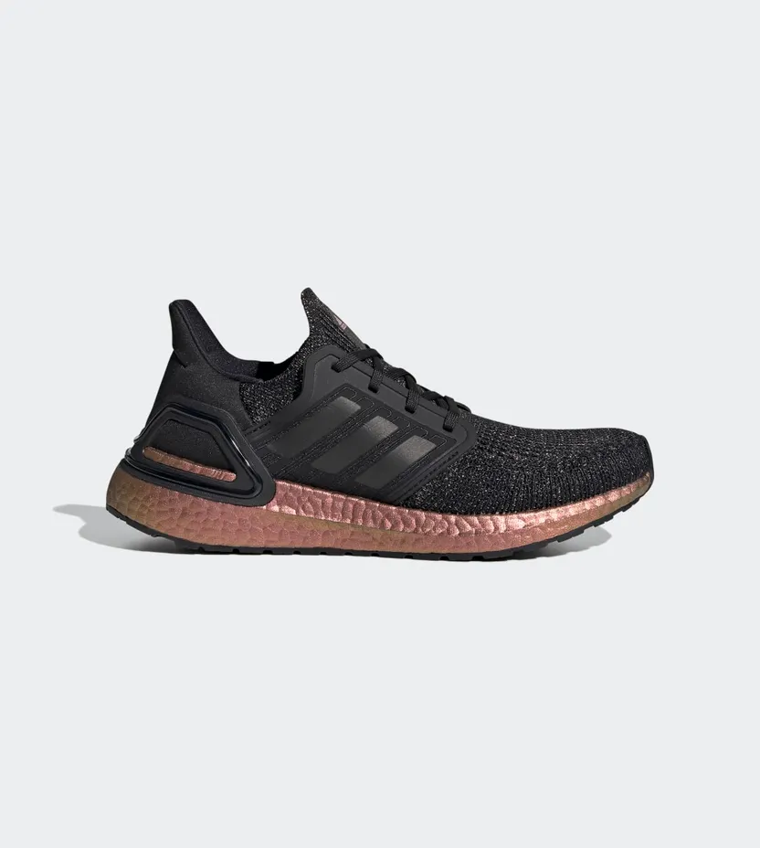 adidas Ultraboost 20 Core Black / Core Black / Signal Pink (FV8340)