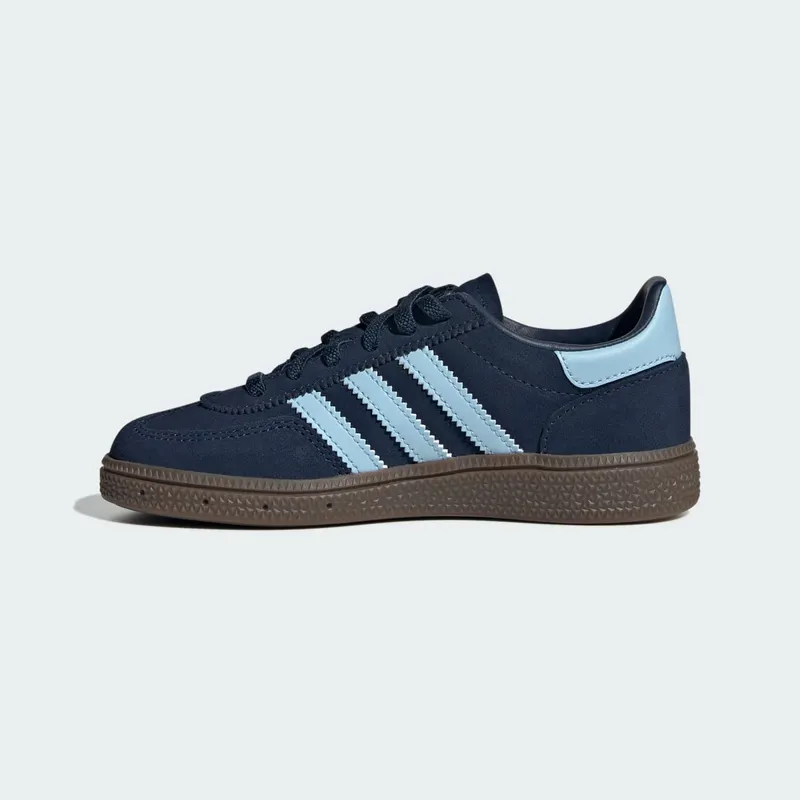 Adidas Handball Spezial Comfort Closure Elastic Lace Kids Collegiate Navy / Clear Sky / Gum (JQ6380)