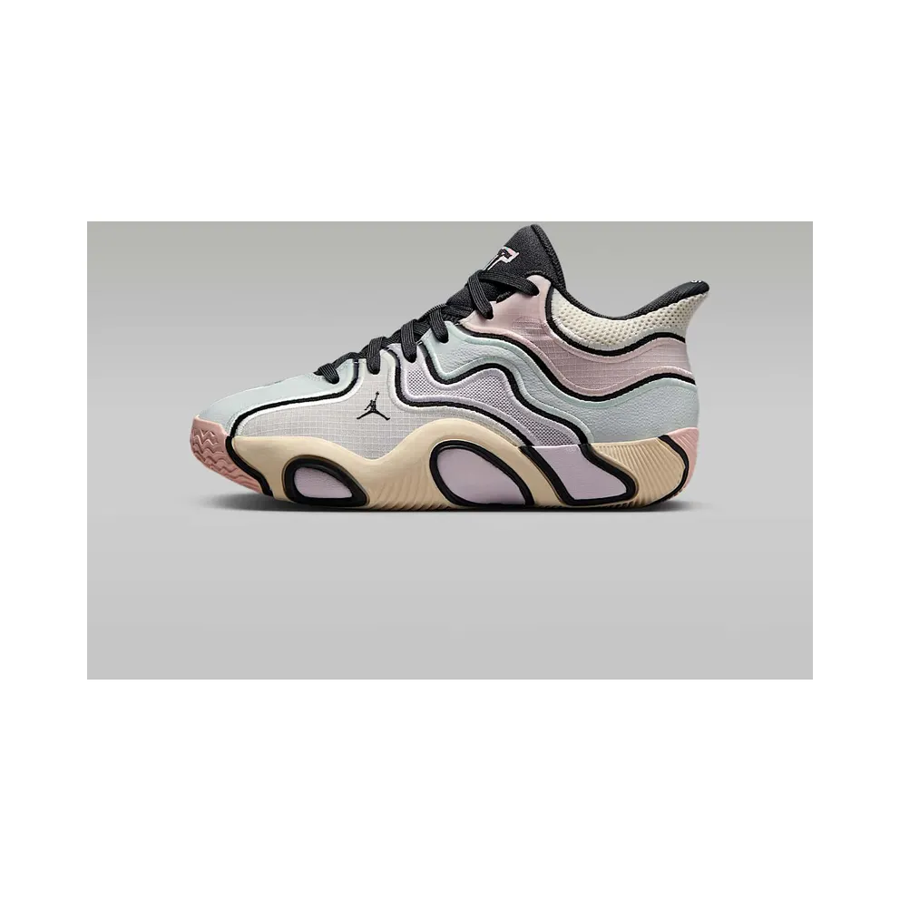 Jordan Tatum 3 GS Sidewalk Chalk “Anthracite / Orange Pearl / Barely Green / Pale Ivory” (HF3136-008)